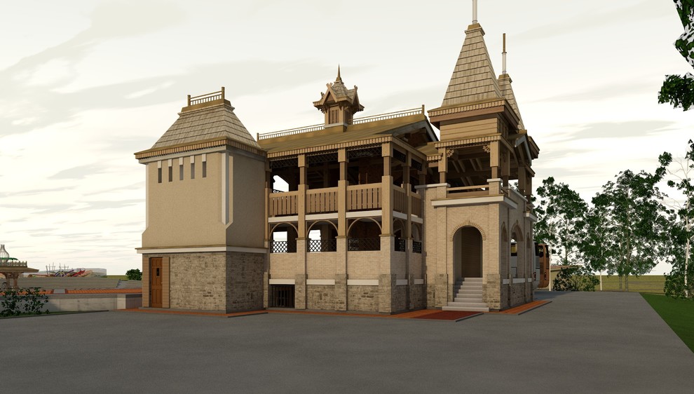 Проект Реконструкции ЦПКиО. Сцена-театр  2017-2018г.