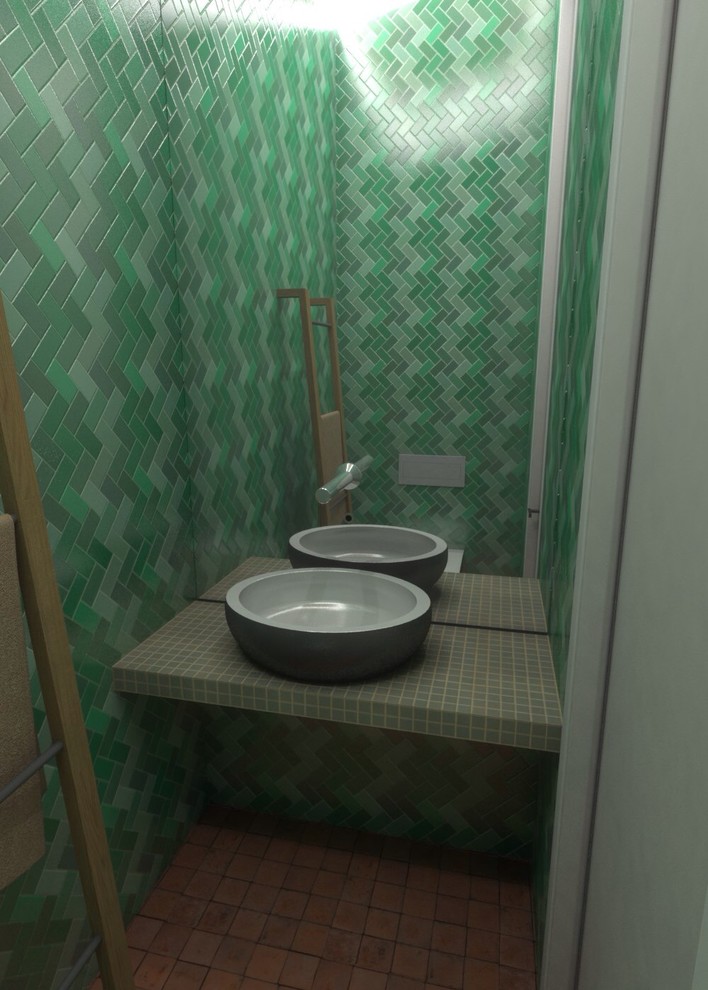 Интерьеры бани и беседки на берегу реки