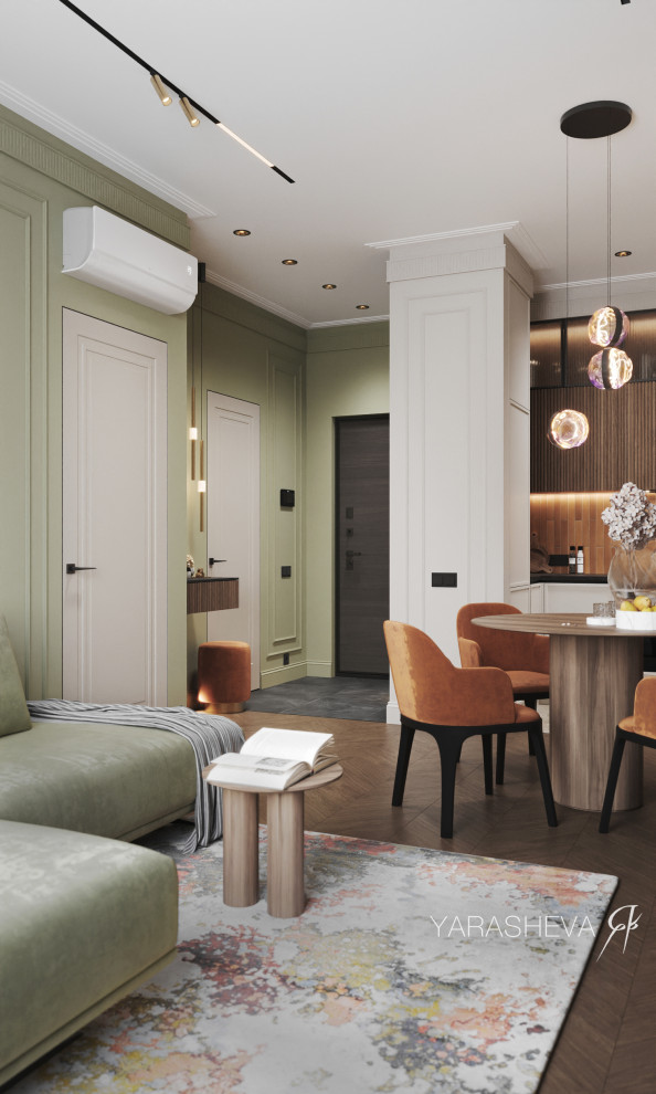 Дизайн интерьера квартиры в ЖК Небо