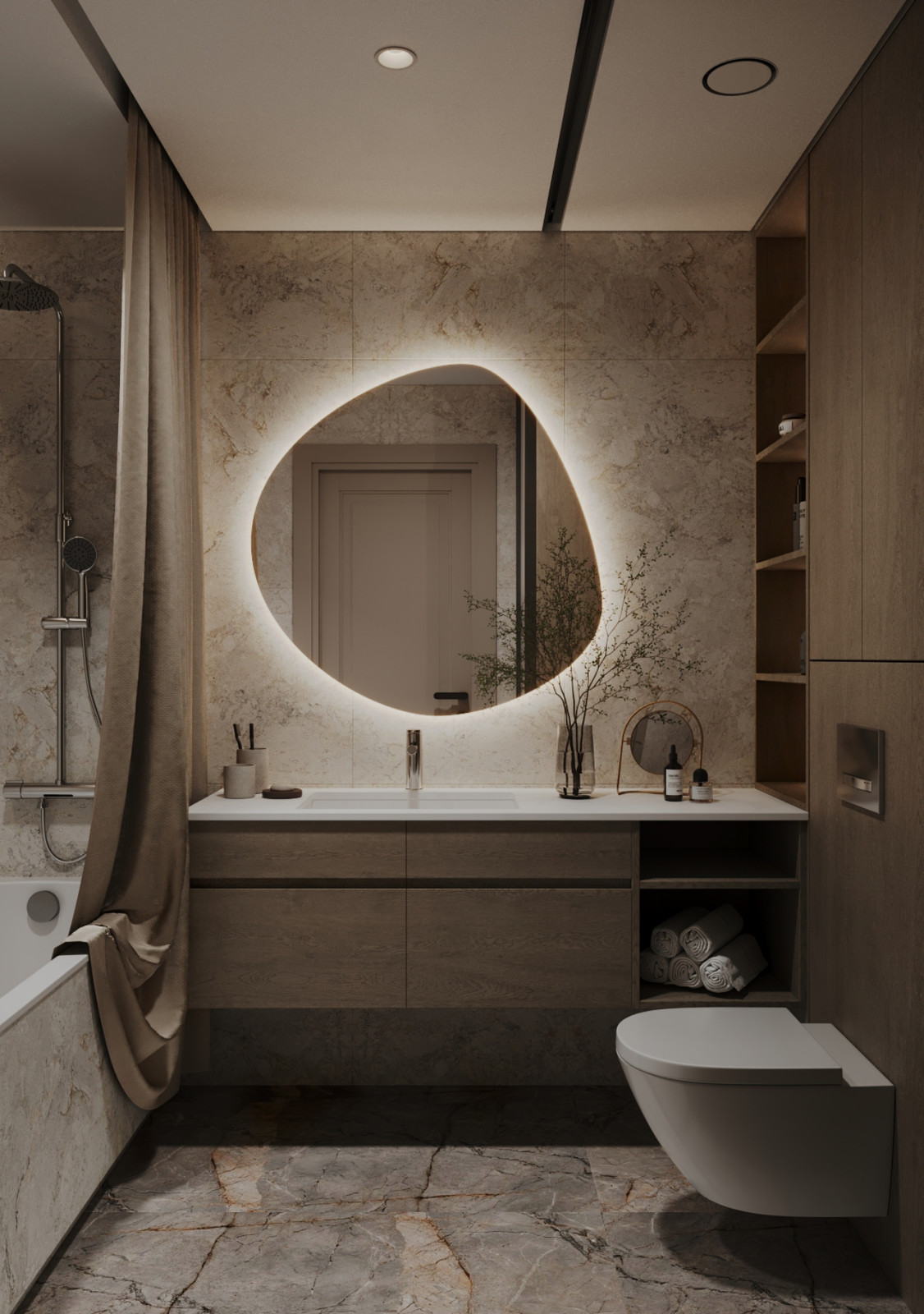 Жилой квартал "Руставели 14" 85 м2.