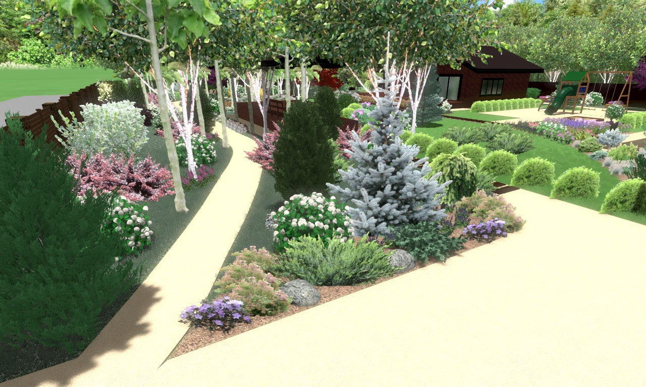 Обложка проекта: Проект участка 30 соток, прилегающего к лесному массиву