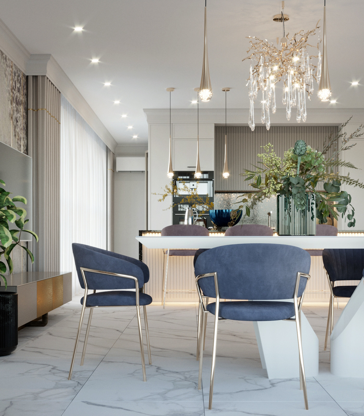 Роскошная неоклассика в ЖК Культура