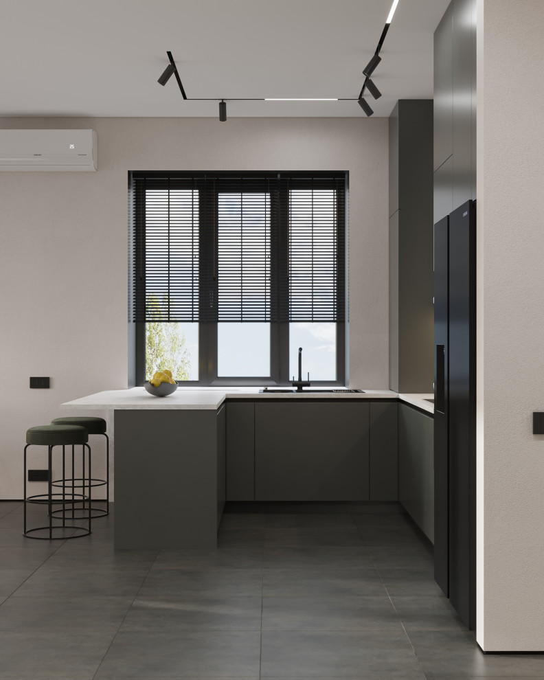 Contemporary home interior for young family