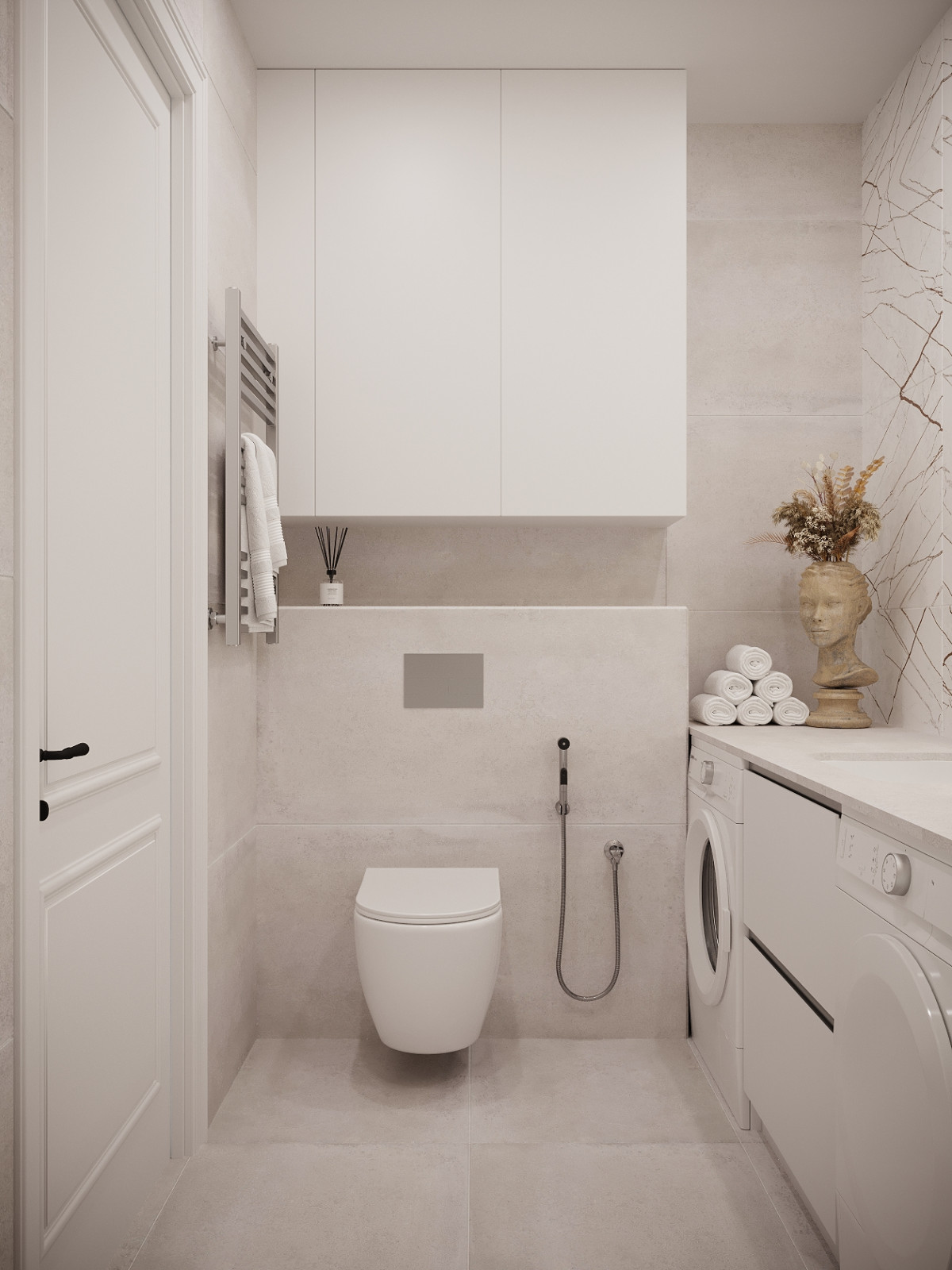 Интерьер трехкомнатной квартиры в стиле Неоклассика