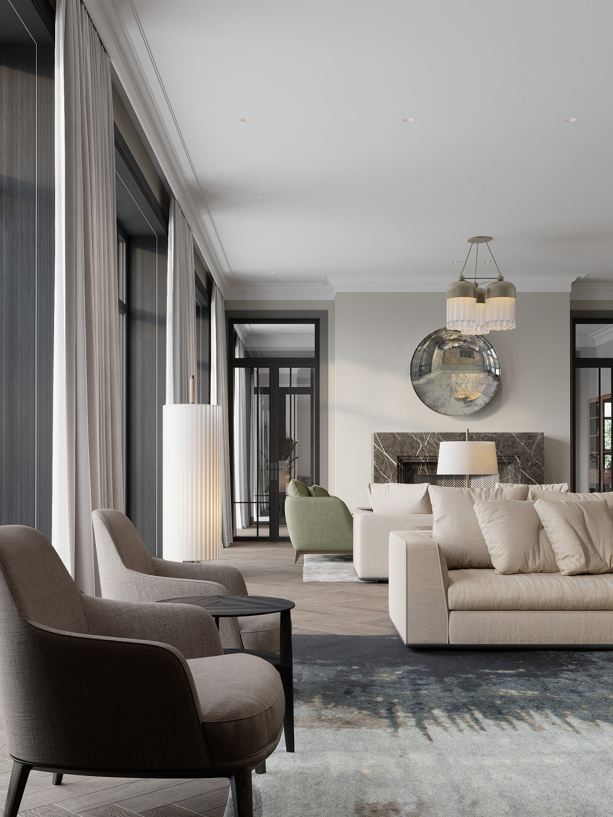 Загородный дом в пос. Монтевиль – 920 кв.м.