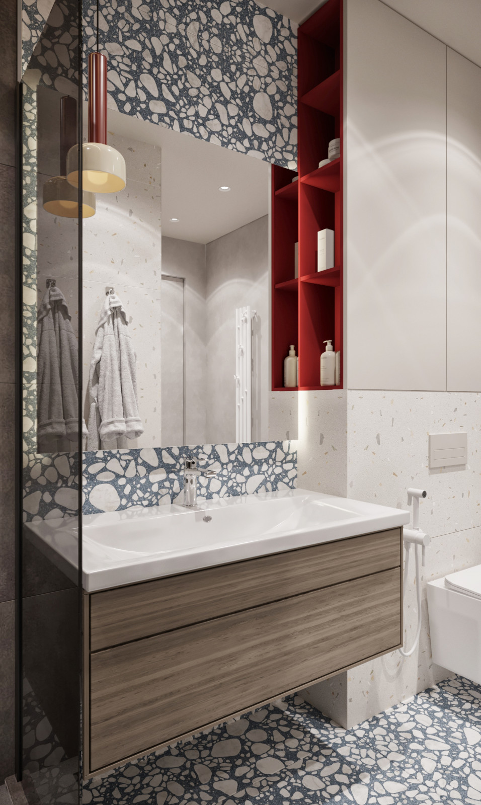 Проект двухкомнатной квартиры 72 м²