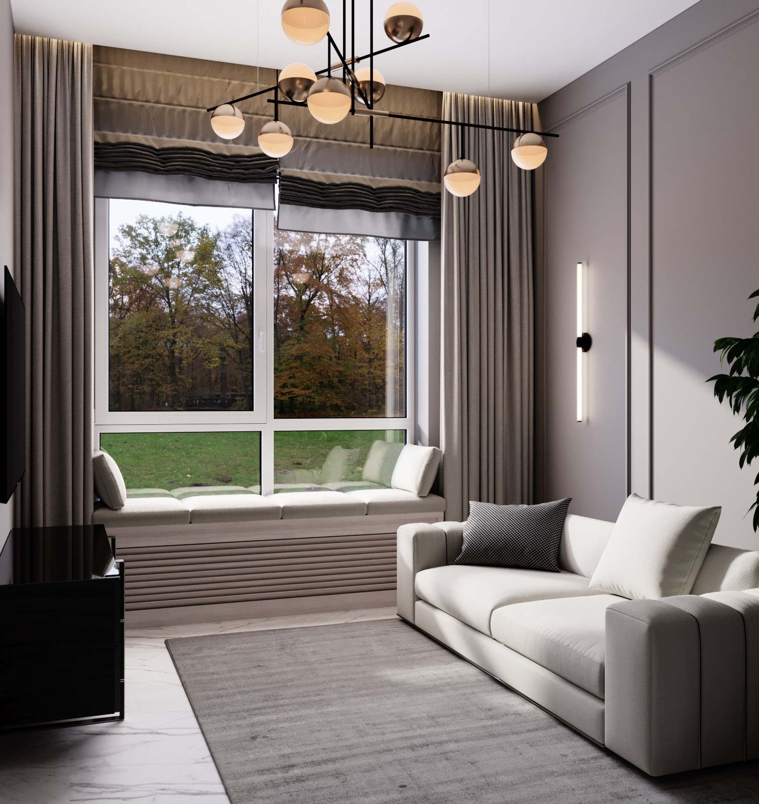 Дом современная классика