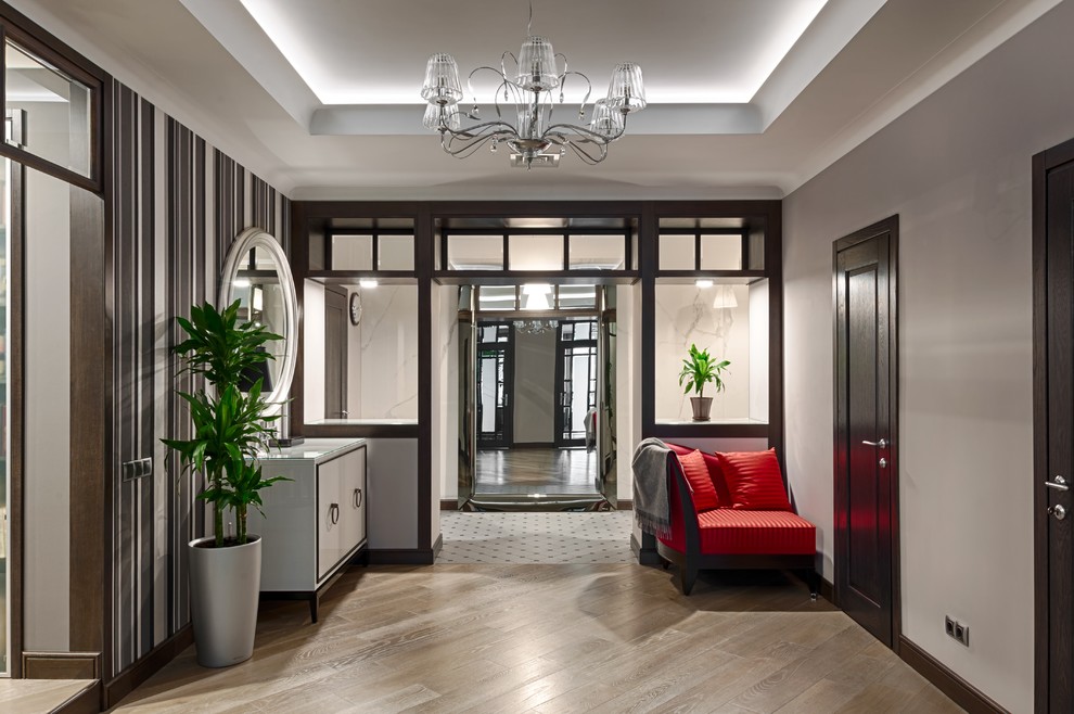 Реализованный проект интерьеров квартиры 159 кв. метров на Суворовском проспекте