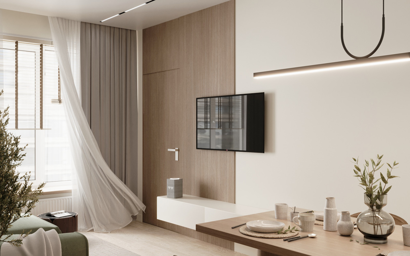 Обложка проекта: Дизайн-проект квартиры 73м² в ЖК Речной Порт