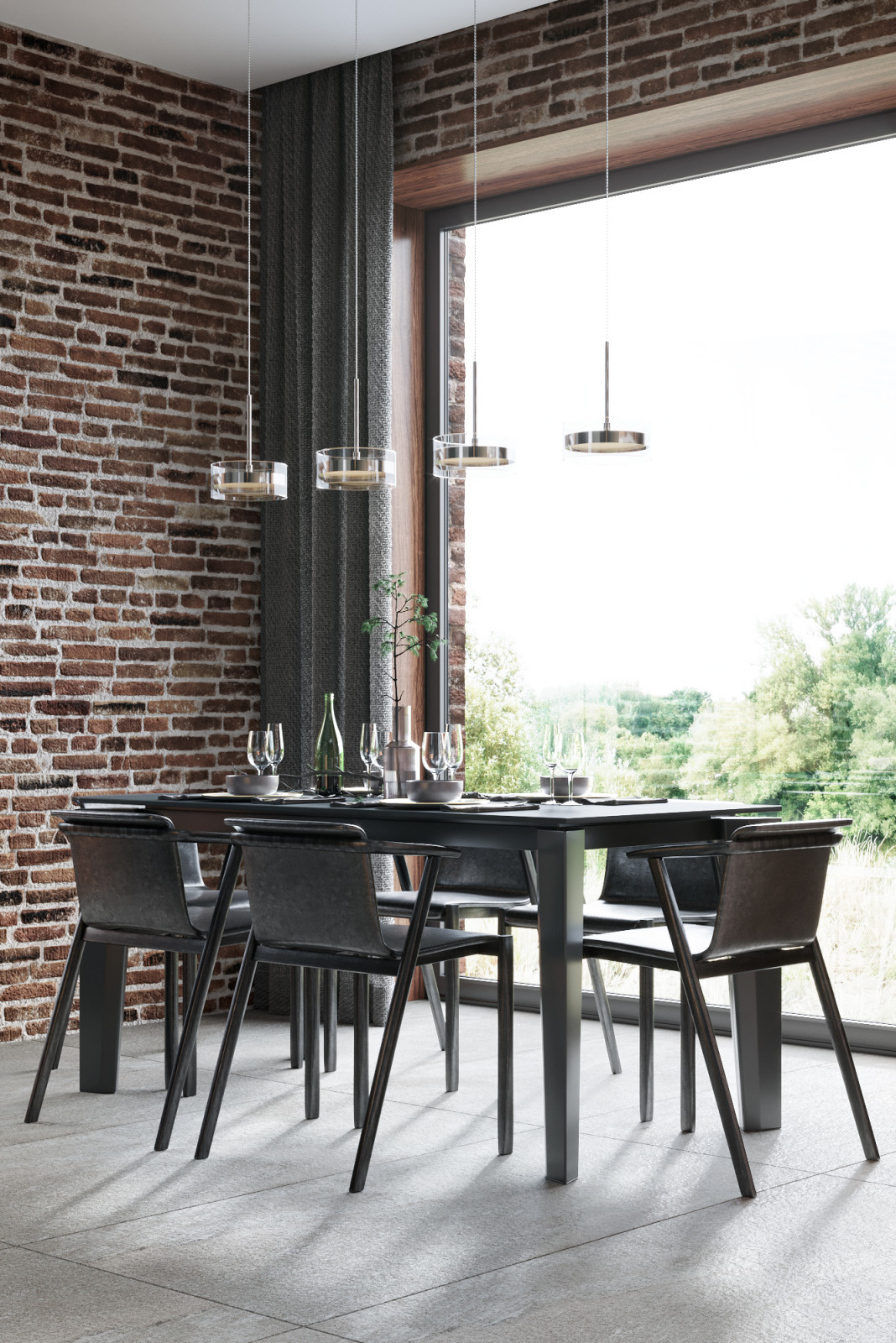 Дом в стиле лофт