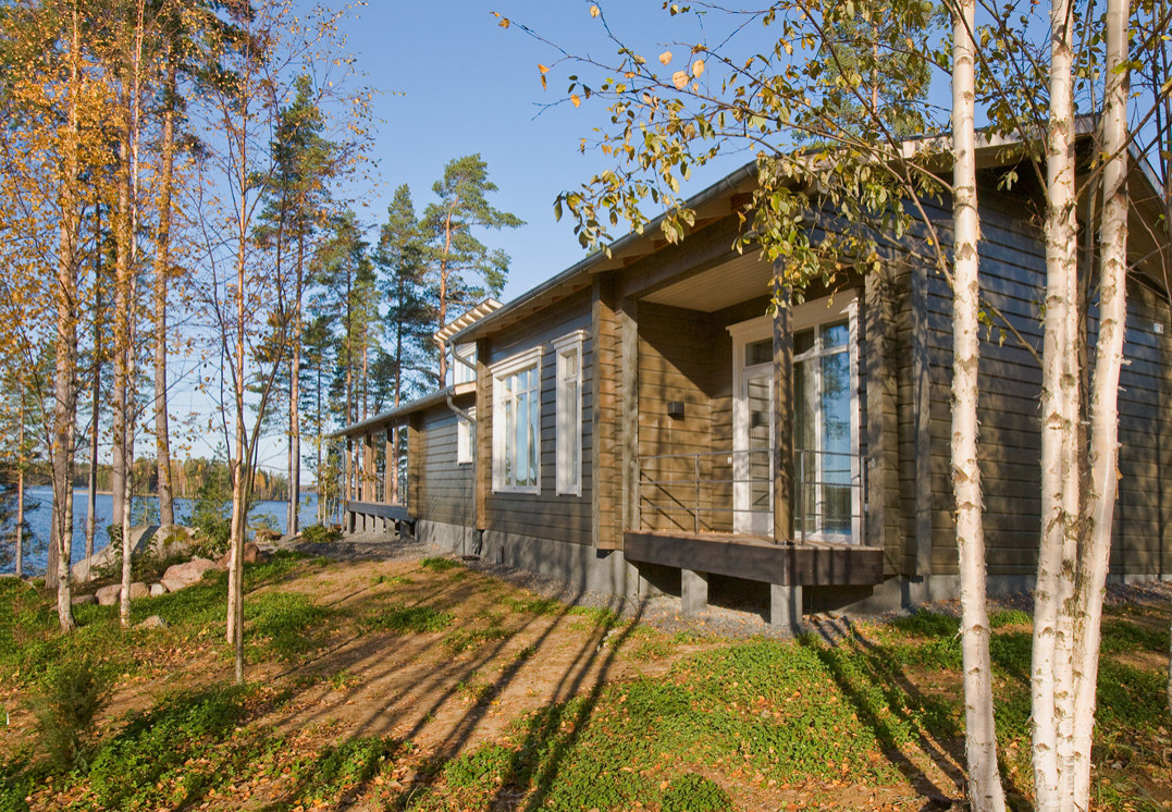 Деревянный Комплекс в Финляндии