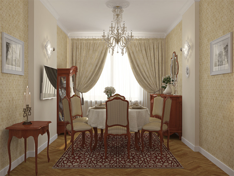 Столовая с классическим настроением