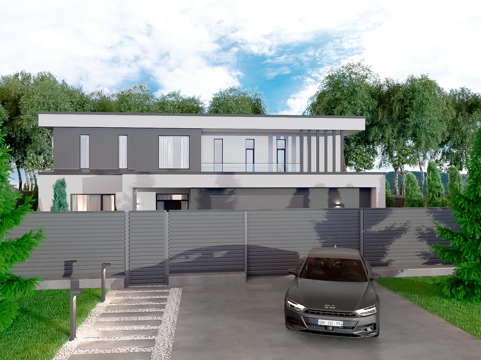 Ландшафт в стиле минимализм