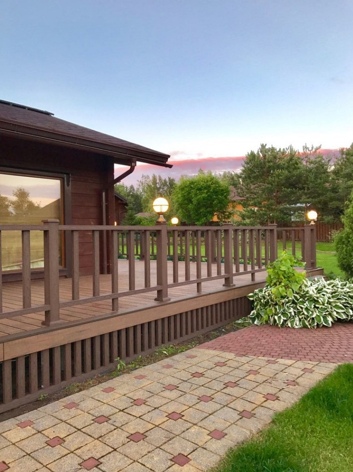 Ступени, ограждения