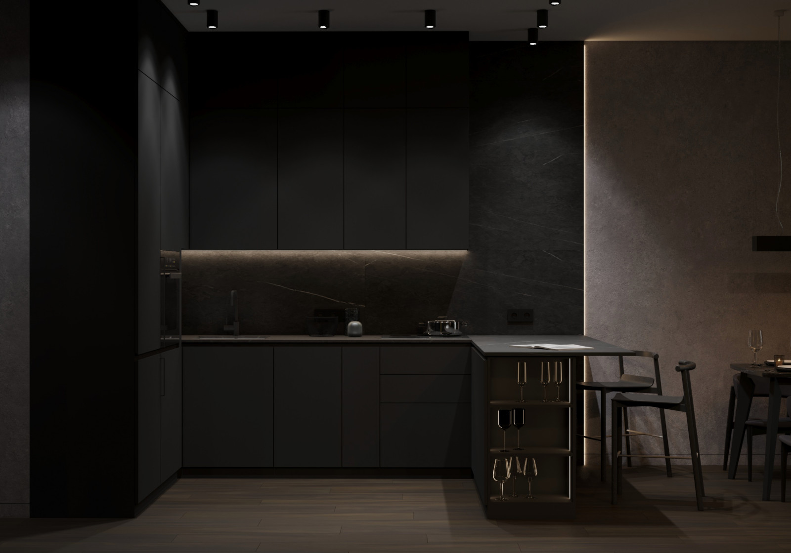 Дизайн интерьера квартиры в ЖК Вереск в престижном районе Москвы