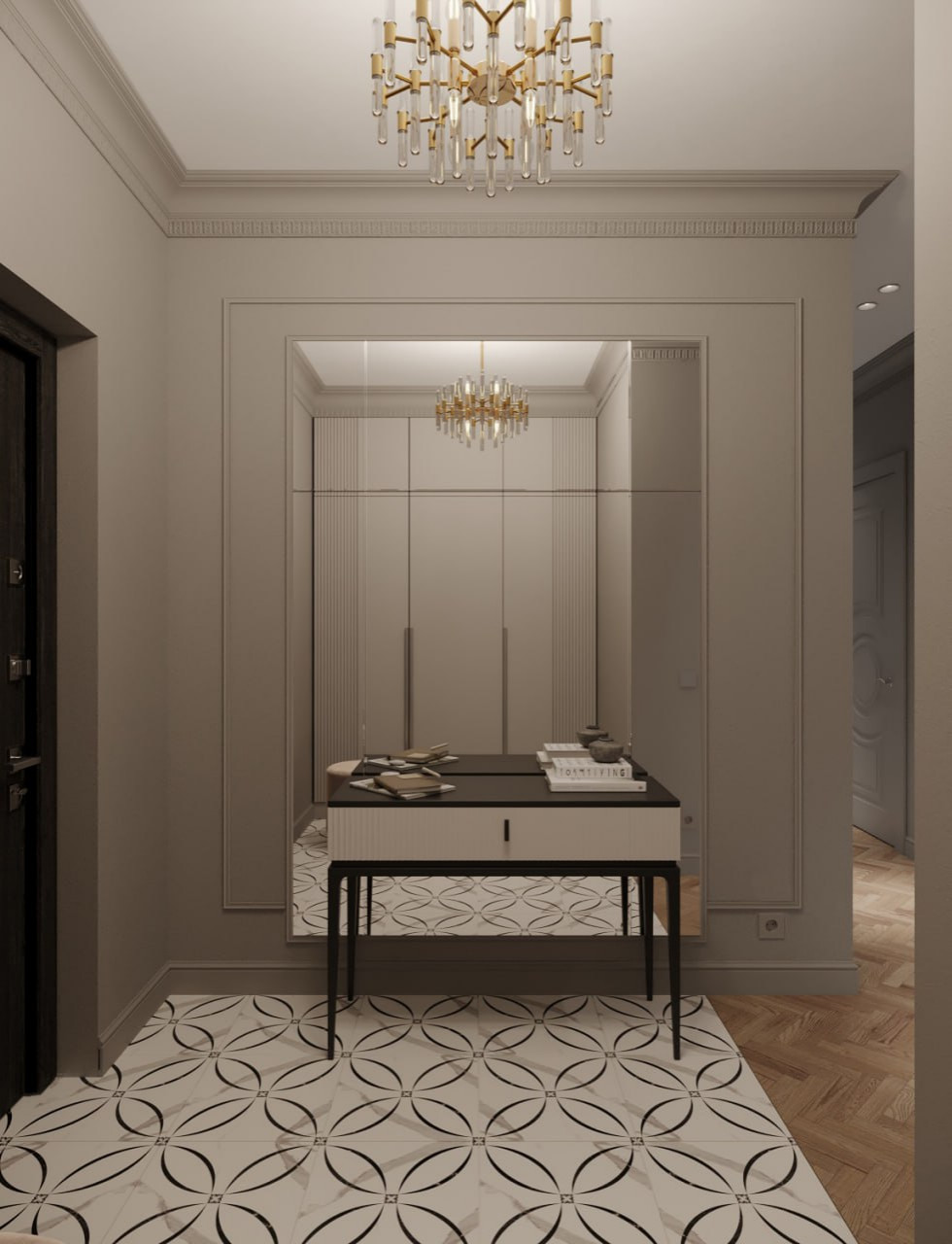 Прихожая в стиле Арт Деко