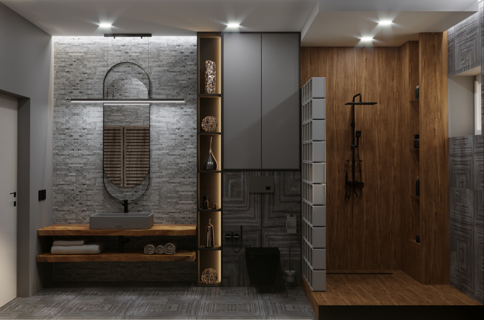 Стильный санузел.