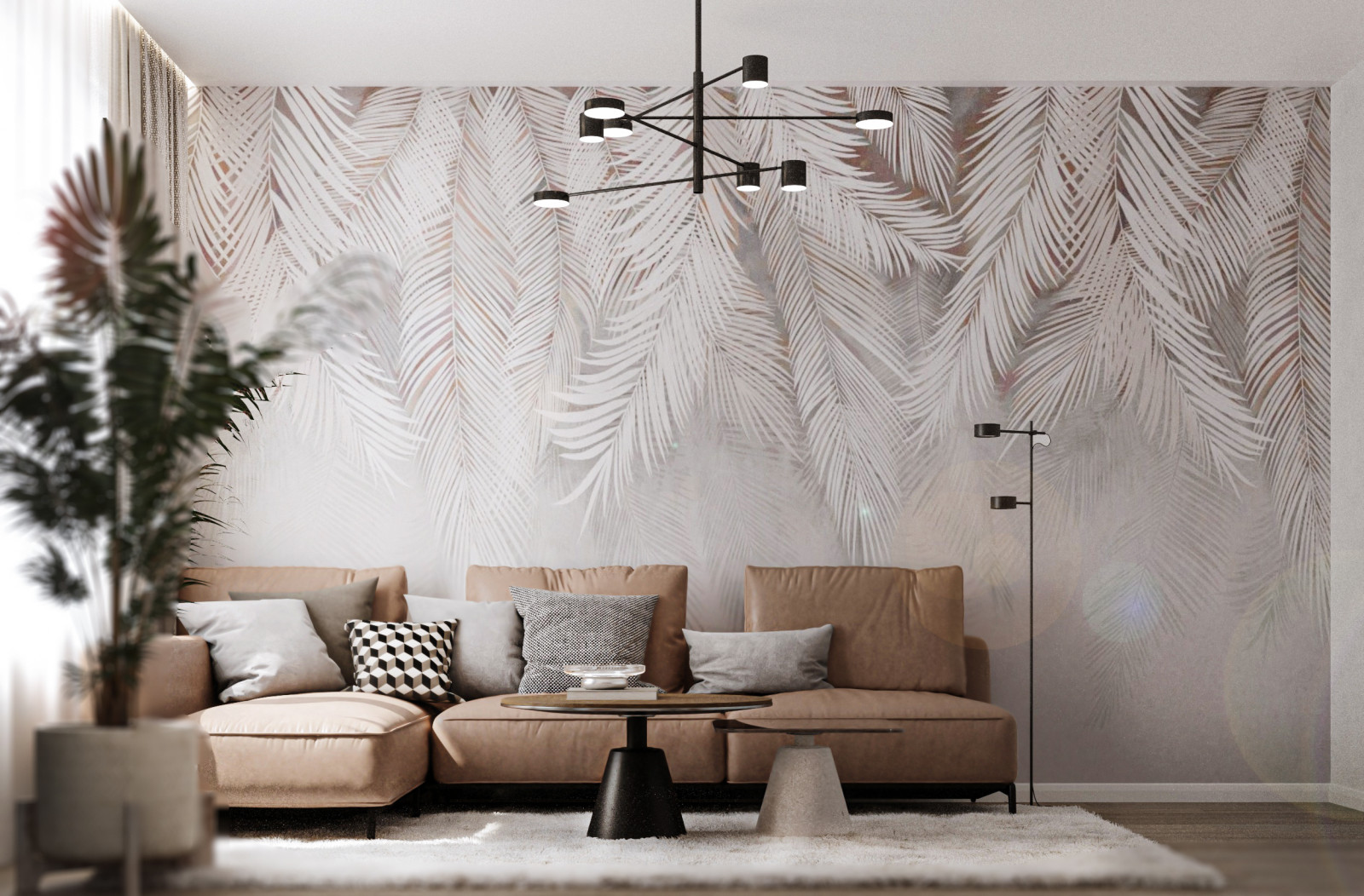 Проект трехкомнатной квариты (82 м²) в Санкт-Петербурге