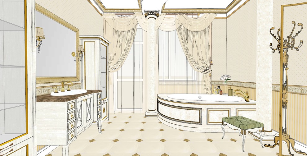 Эскизный дизайн-проект частного жилого дома