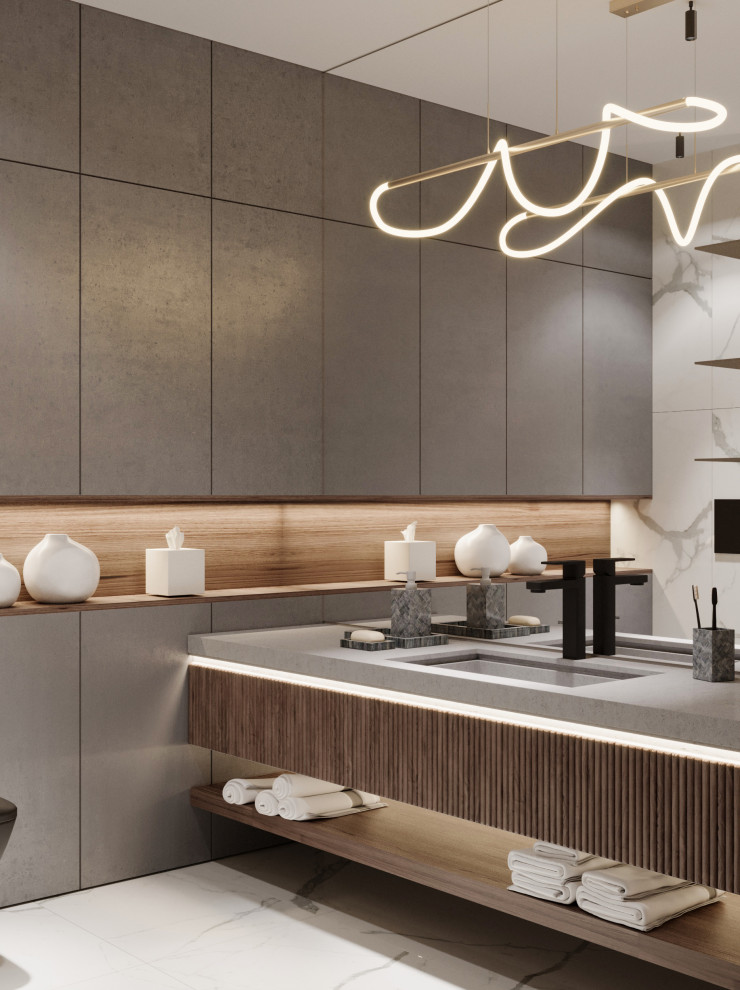 Дизайн проект квартиры в Искра парк 93кв м