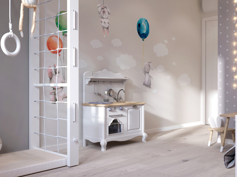 Проект квартиры для молодой мамы с малышом