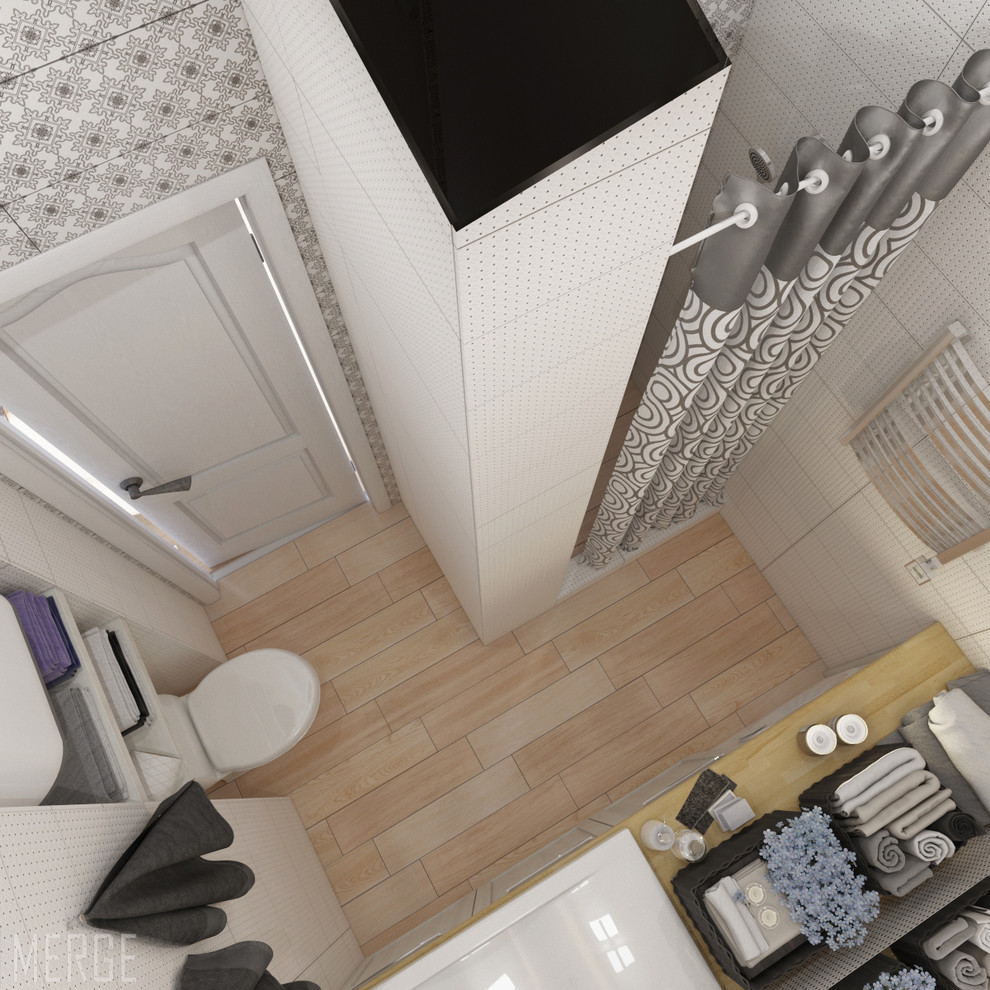 Маленькая квартира в скандинавском стиле 35 м²