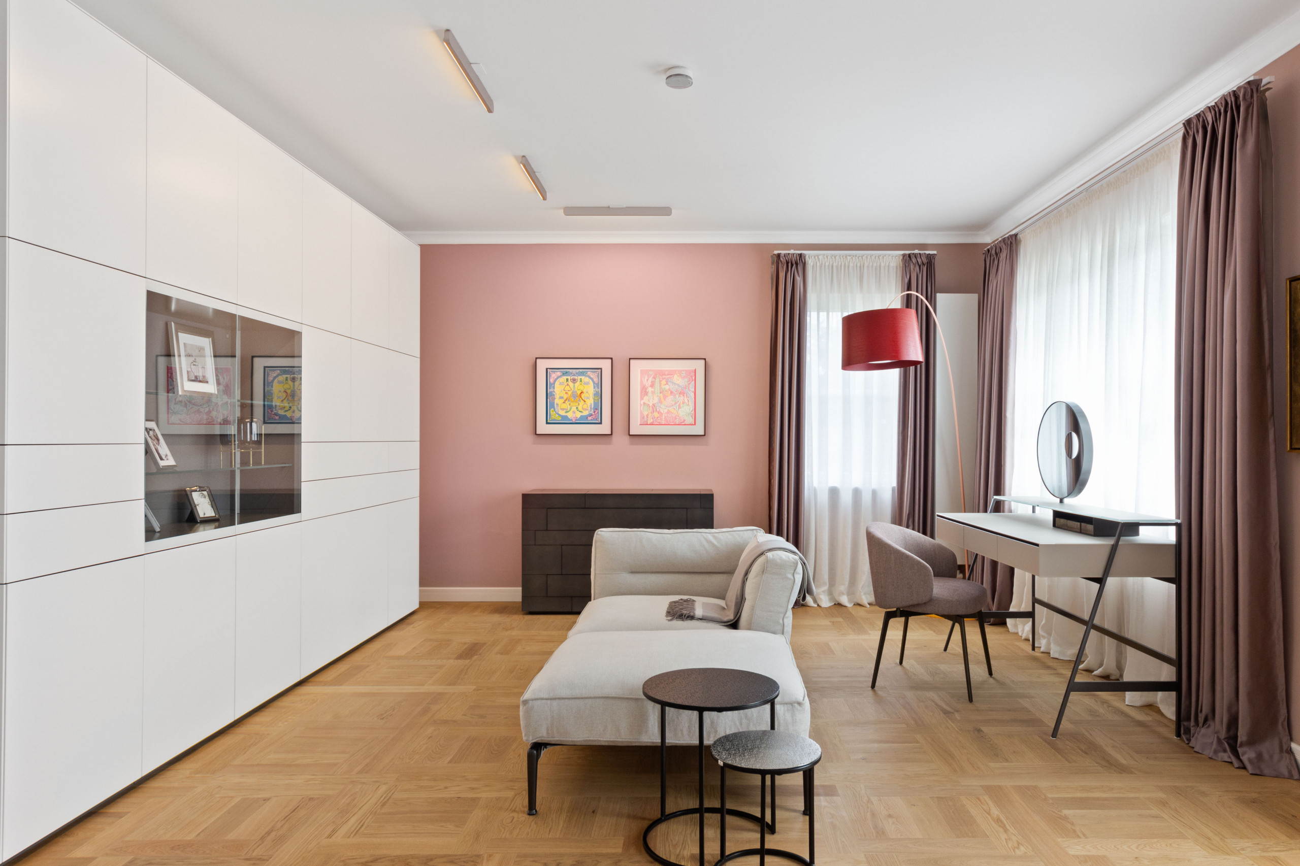 Houzz Германия: 101 метр ткани — на пошив штор в доме