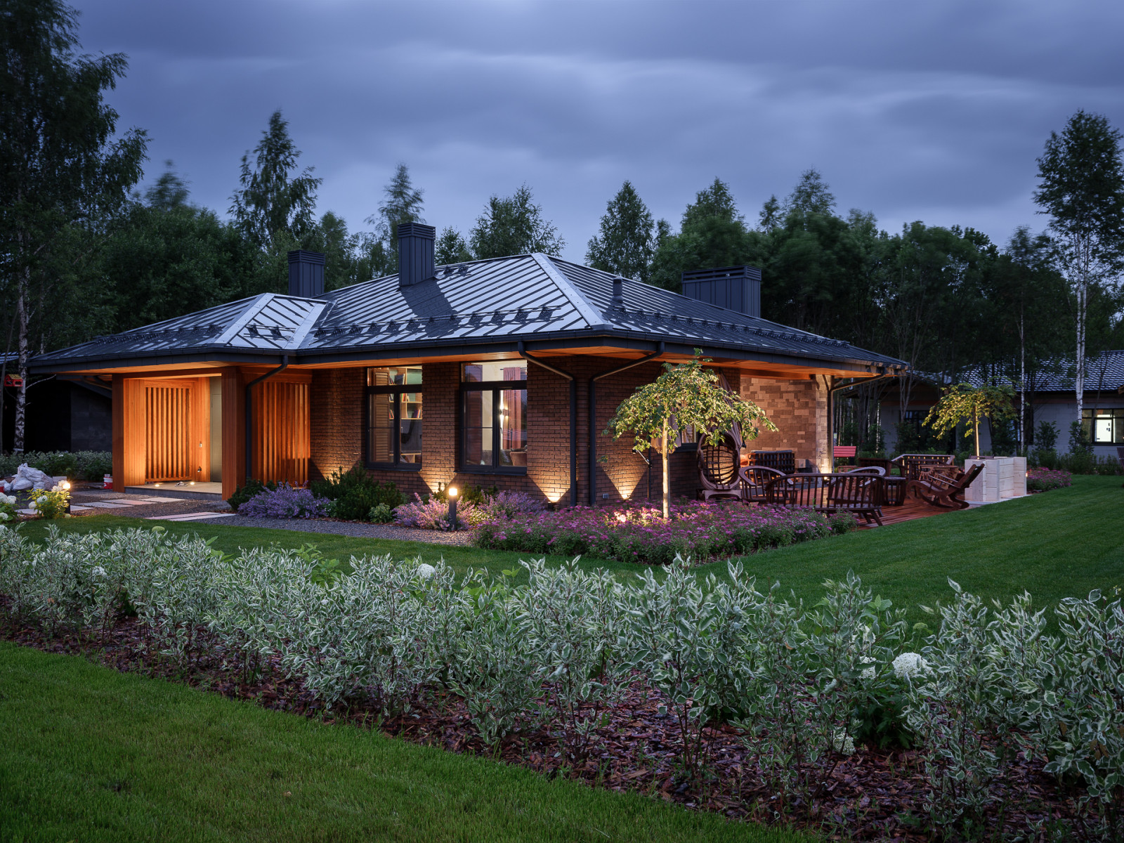 Обложка проекта: Дом в камне "Мокко"