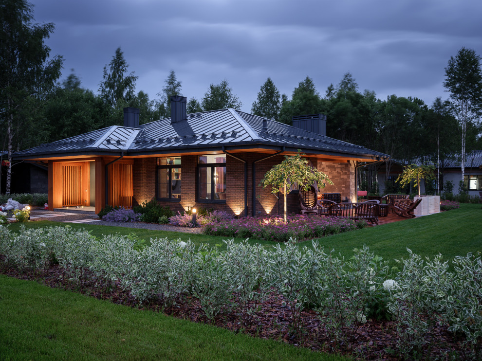 Обложка проекта: Дом в камне "Мокко"