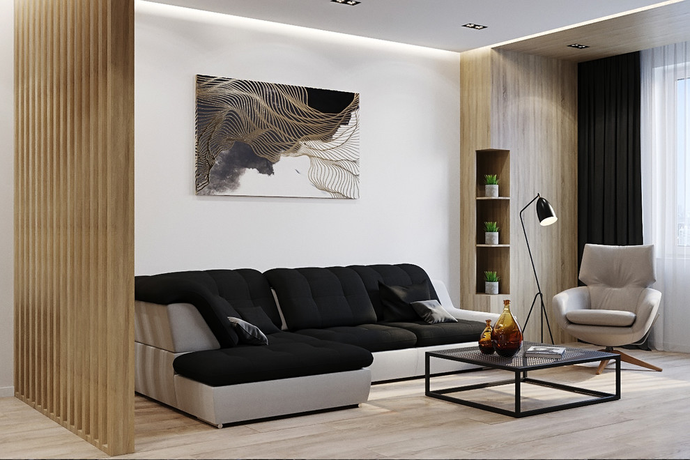 Дизайн квартиры площадью 90 кв.м в современном стиле