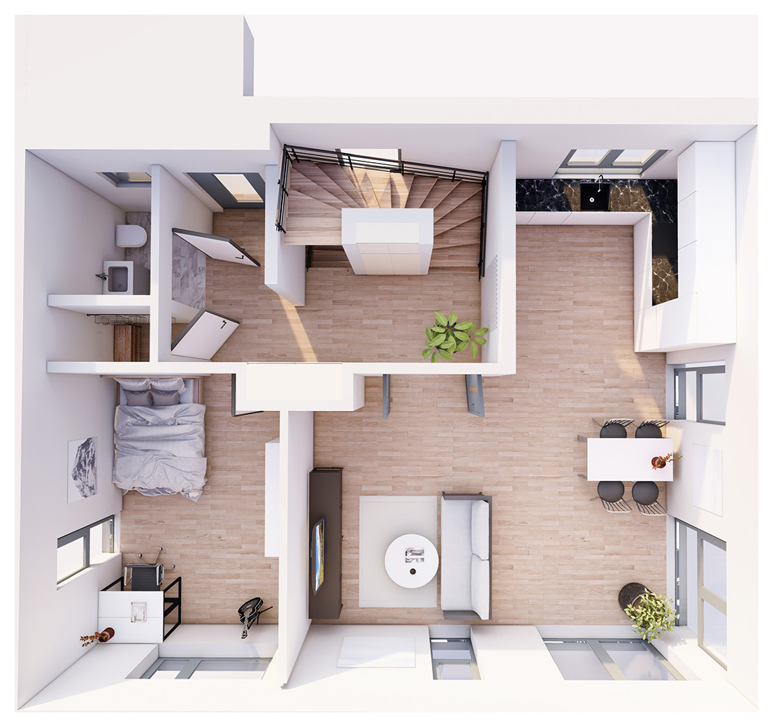 3D-Grundriss