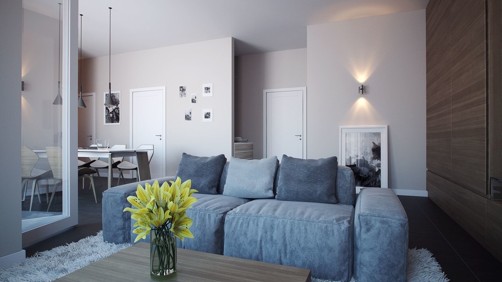 Дизайн интерьера квартиры "Простая геометрия"