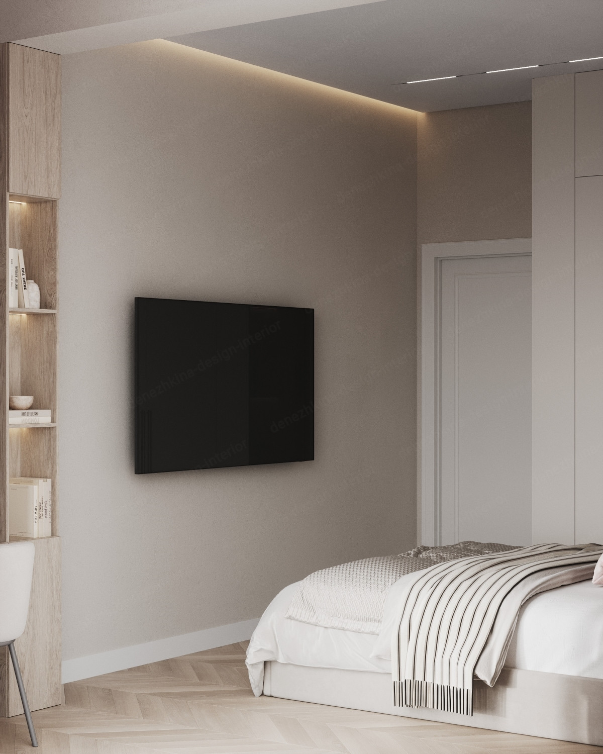 Дизайн проект 3 комнатной квартиры — ЖК Скандинавия