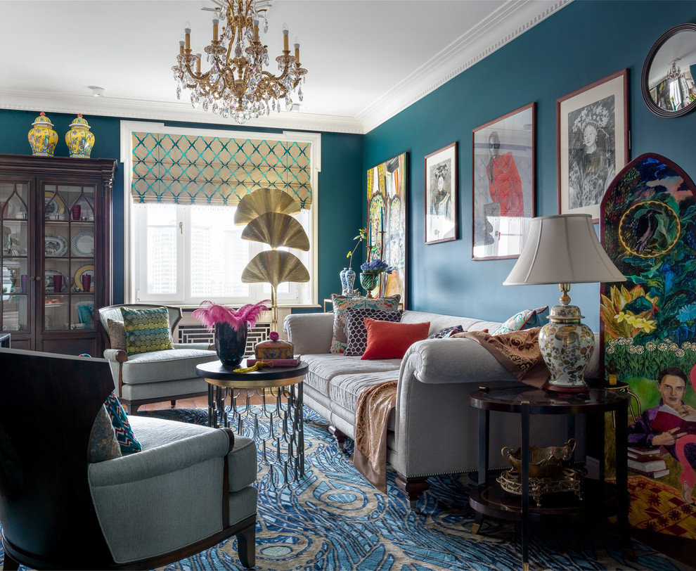 Houzz тур: Яркая квартира с небольшими комнатами