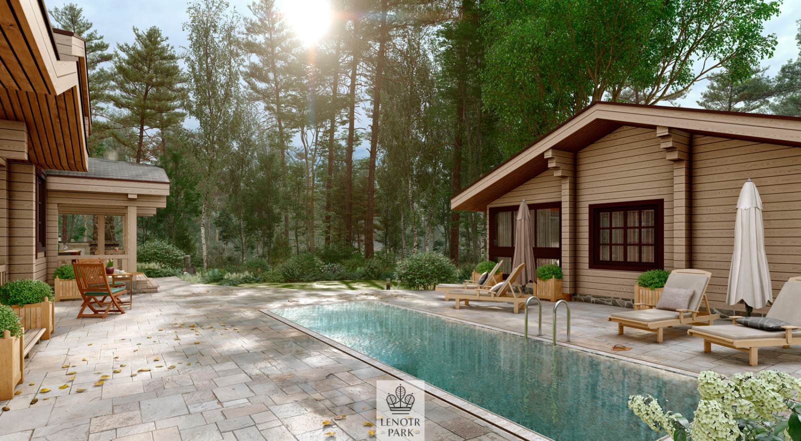 Лесной пейзаж