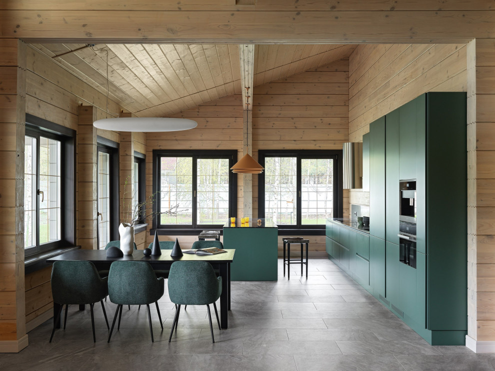 Загородный дом из бруса