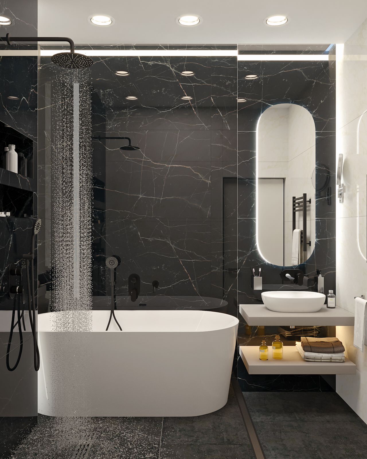 Дизайн проект для квартиры с 3-ех метровым потолком