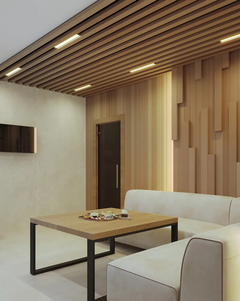 Из простой бани — в интерьер с характером