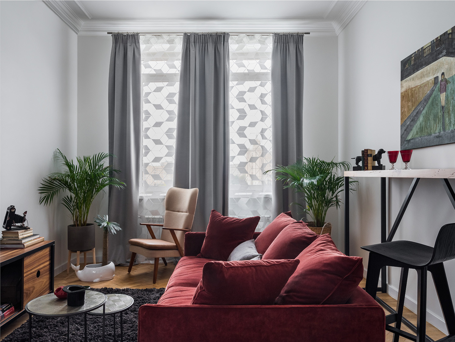 Как правильно: Подобрать модные шторы к интерьеру