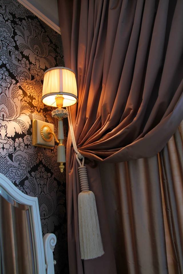 Текстильный дизайн, квартира Воронцовские пруды