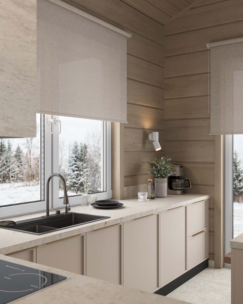 Дом. Клееный брус. Московская обл.