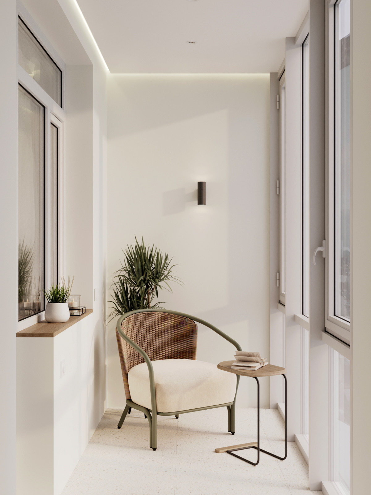 Трехкомнатная квартира в городе Дубнаа