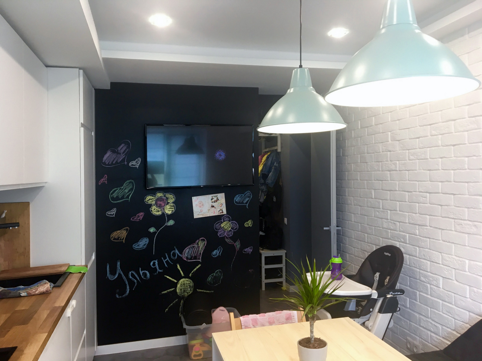 Реализация проекта квартиры в современном стиле.