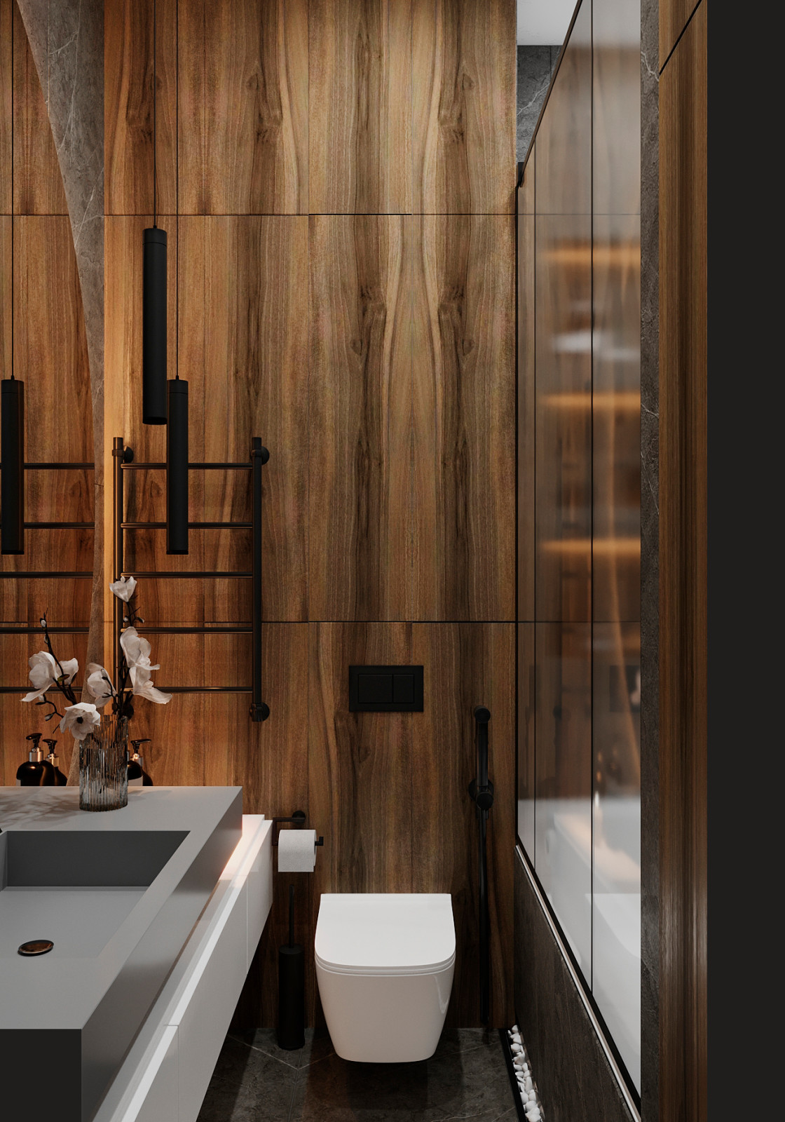 Обложка проекта: Проект в ЖК "Wellton Towers" 37м2