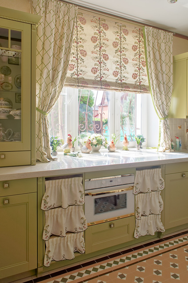 Кухня в загородном доме