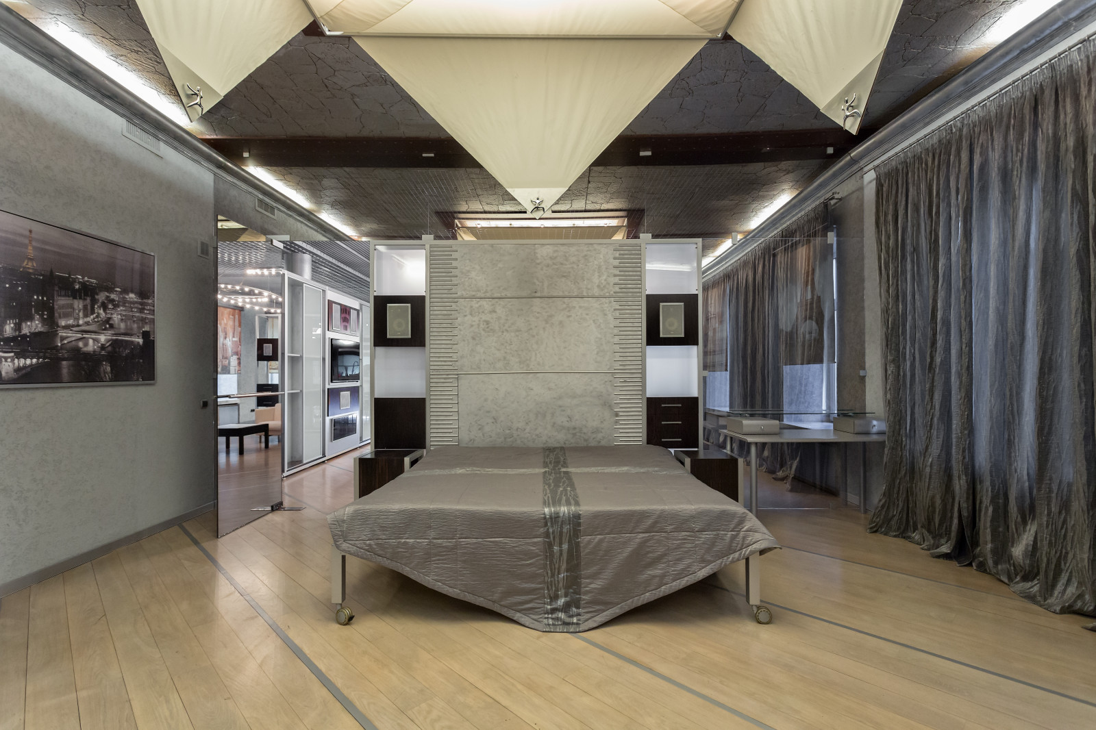 Современная квартира с одной спальней на Остоженке