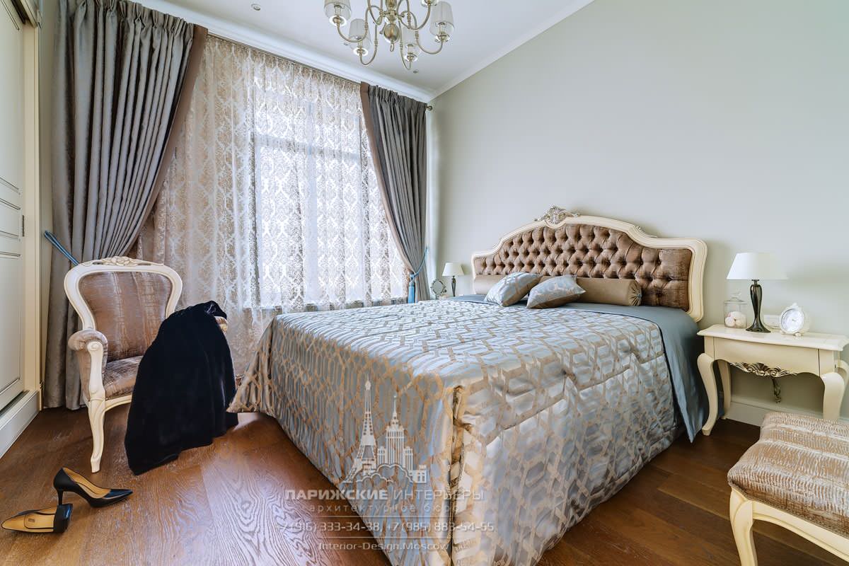 Реализованный проект 3-комнатной квартиры в стиле неоклассика