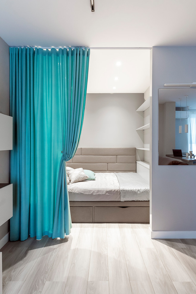 Современный минимализм студии для будущей студентки