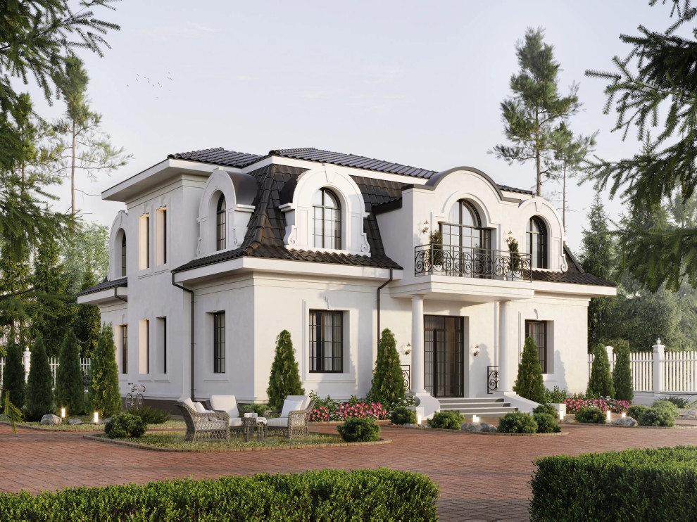 СОВРЕМЕННЫЙ ДОМ В КЛАССИЧЕСКОМ СТИЛЕ