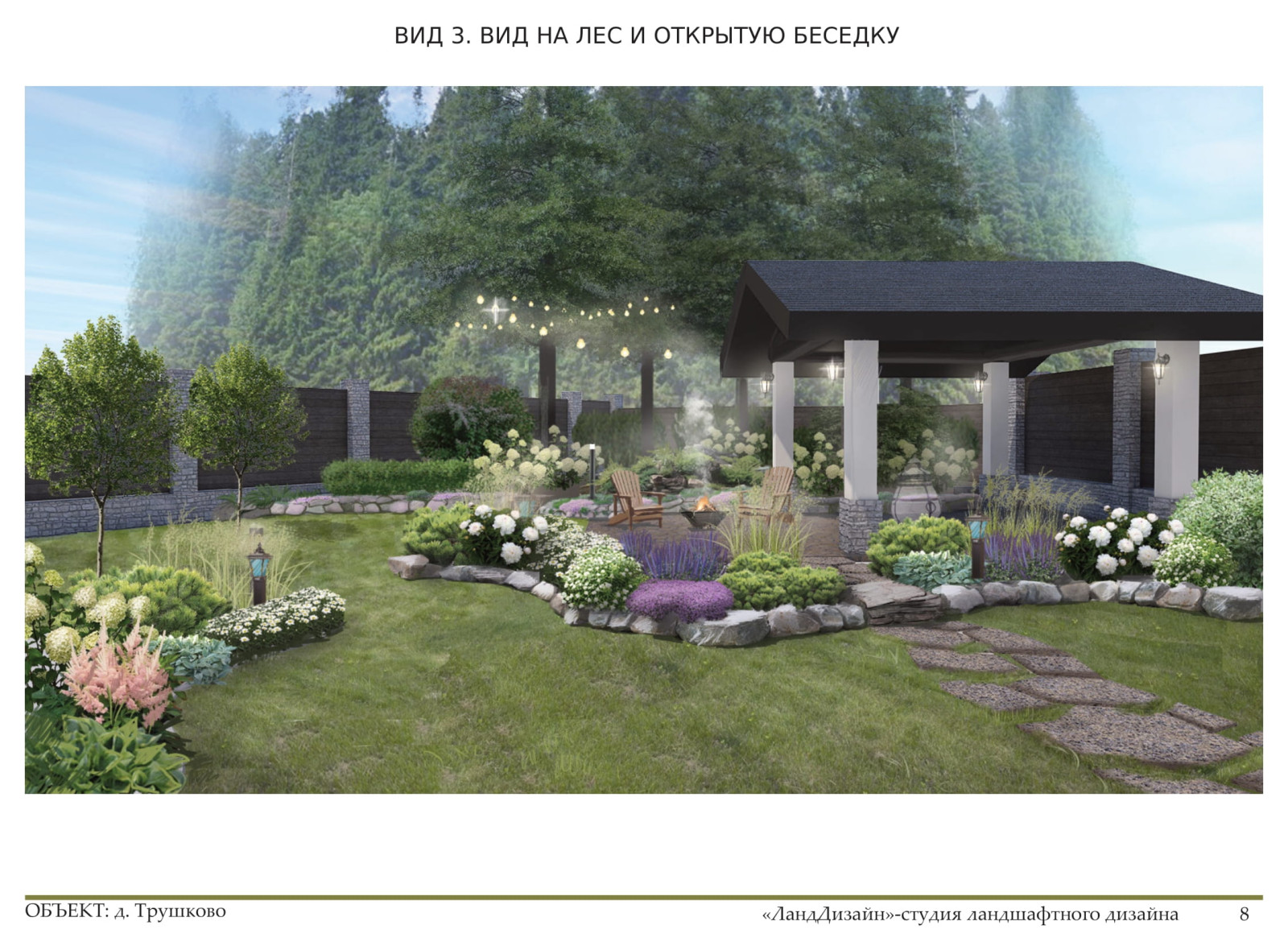 Проект ландшафтного дизайна